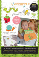 Lil Sprout Baby Appliques and Burp Cloths Machine Embroidery CD