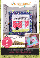 Summertime Collection Machine Embroider by Number Machine Embroidery CD