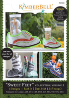 Sweet Feet Volume 2 Machine Embroidery CD
