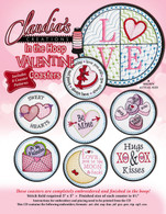 In The Hoop Valentine Coasters Machine Embroidery CD