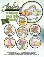 In The Hoop Easter Coasters Machine Embroidery CD