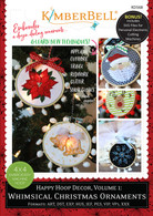 Happy Hoop Decor Volume 1 Whimsical Christmas Ornaments Machine Embroidery CD