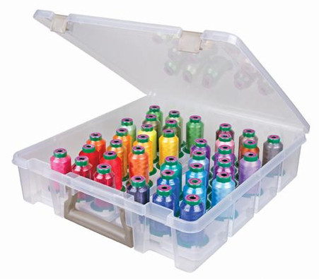 Super Satchel Isacord Thread Box with Isacord Thread 36 1000m Spools Assorted Colors