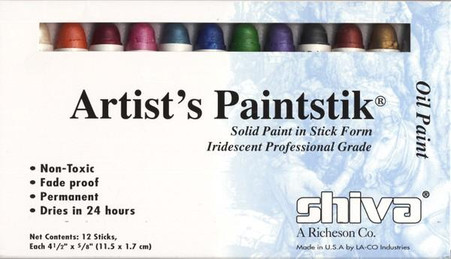 Paintstik Iridescent Professional Assortment 12/pkg