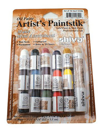 Paintstik Matte Mini Assortment 15/pkg