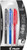 Frixion XF Point Erasable Gel Pen 3 Pen Set - Black/Blue/Red
