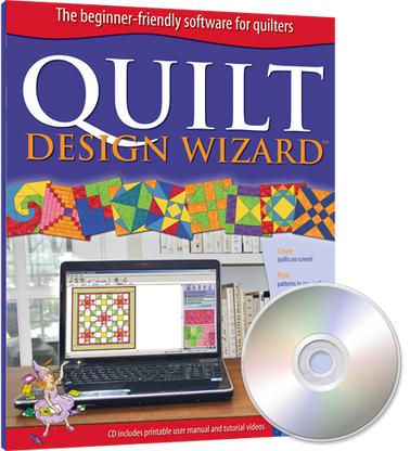 Quilt Design Wizard Software CD-ROM