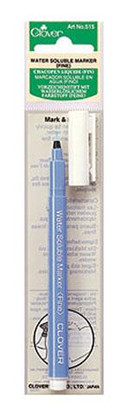 Blue Ink Fine Point Water Soluble Marker