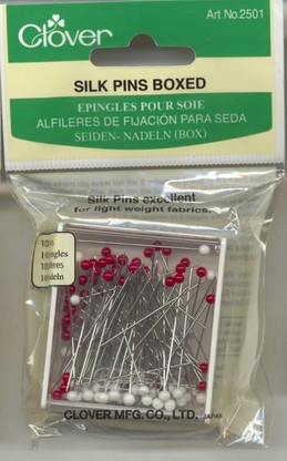 Silk Glasshead Pin Size 30 - 1-1/4in 100ct