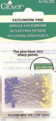 Patchwork Glasshead Pin Size 23 - 1-7/16in 100ct
