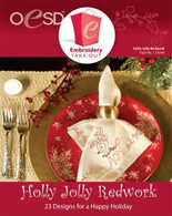 Holly Jolly Redwork CD