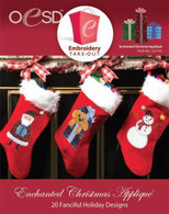 Enchanted Christmas Applique CD