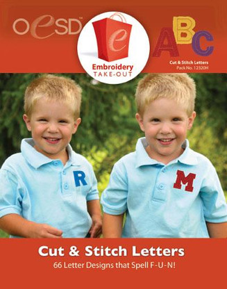 Cut & Stitch Letters CD