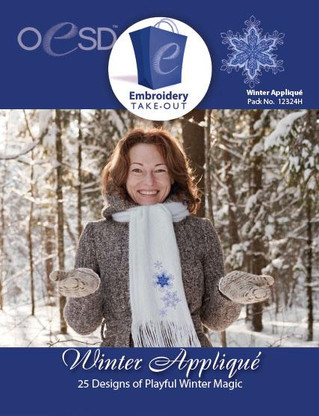 Winter Applique CD