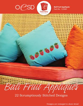 Bali Fruit Appliques CD