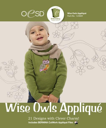 Wise Owls Applique CD