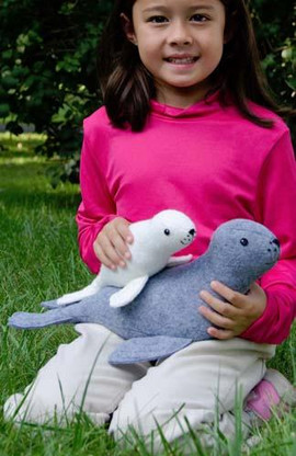 Slippy & Slide Stuffed Felt Seals