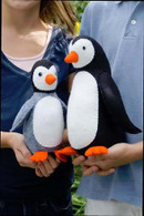 Poppy & Pip Stuffed Felt Penguins