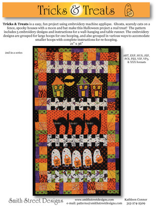 Tricks & Treats Wall Hanging & Table Runner with CD