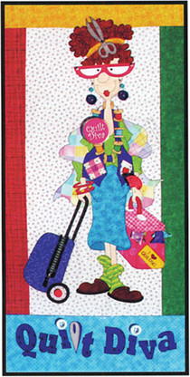Quilt Diva (includes Quilt Diva button)