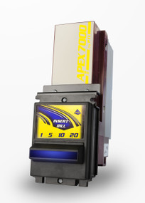 Factory Refurbished MDB Apex Bill Acceptor (Multi-Drop Bus) with 500-Bill Cassette, Part No. 7401-UB4-USA