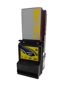 Factory Refurbished MDB Apex Bill Acceptor (Multi-Drop Bus) with 200-Bill Cassette, Part No. 7400-UA4-USA