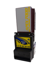 Factory Refurbished MDB Apex Bill Acceptor (Multi-Drop Bus) with 500-Bill Cassette, Part No. 7600-UB4-USA