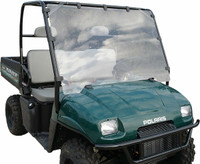 Seizmik Front Windshield - UV Resistant Poly - 2003-09 Polaris Ranger 425, 500 & 700