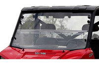 Seizmik Versa-Fold Front Windshield - UV Resistant Poly - 2009-2022 Polaris Full Size Polaris Ranger 570 & 800