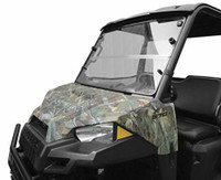 Seizmik Versa-Fold Front Windshield - Uncoated Poly - Polaris Ranger 500, 570, ETX, EV