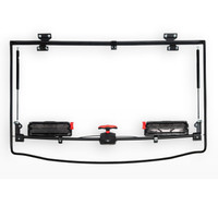 Seizmik Versa-Vent Flip-Up Front Windshield - Scratch Resistant Poly - 2017-26 Full-Size Polaris Ranger with Pro-Fit Cage
