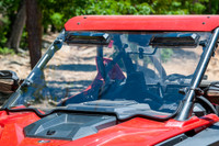 Seizmik Versa-Vent Toolless Front Windshield - Scratch Resistant Poly - 2020-2024 Polaris RZR PRO XP & Turbo R