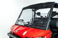 Seizmik Versa-Vent Flip-Up Front Windshield - Scratch Resistant Poly - Can-Am Defender HD5, HD7, HD8, HD9, HD10