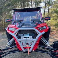 Seizmik Versa-Vent Toolless Front Windshield - Scratch Resistant Poly - 2019-23 Polaris RZR XP 1000, XP 4, XP Turbo
