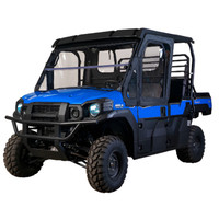 Seizmik Framed Upper Doors - 2015-2025 Kawasaki Mule PRO-FX/FXT/DX/DXT/MX