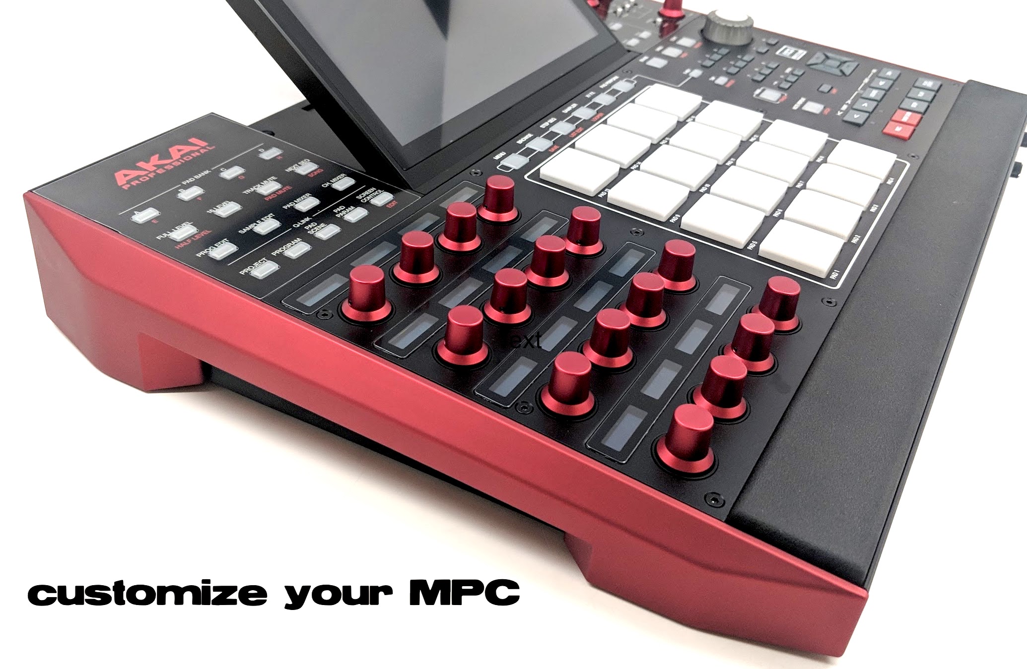 MPCstuff Custom Akai MPC Sampler Parts and Accessories