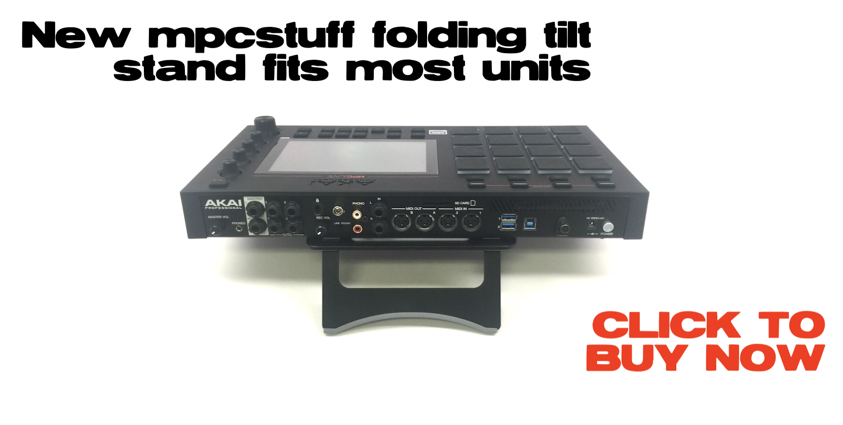 MPCstuff Custom Akai MPC Sampler Parts and Accessories