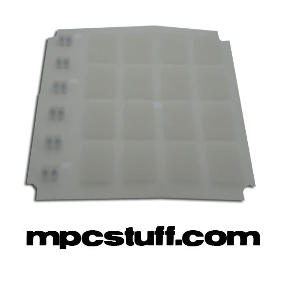 Roland MV 8000 and MV 8800 Clear Pad Set - MPCstuff - Akai MPC Parts