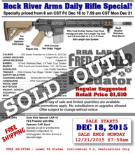 Rock River Arms FE1015 Fred Eichler Signature Rifle 5.56 DAILY RIFLE SPECIAL!