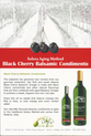 Black Cherry Balsamic Fusti Tag