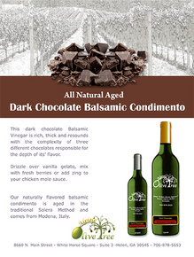 Dark Chocolate Balsamic Fusti Tag