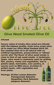Olive Wood Smoked Fusti Tag