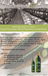 Suyo Cucumber Balsamic Condimento