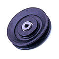 Pulley, 3-1/2" x 1" x 3/8", Steel Bore