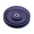 Pulley, 4-1/2" x 1" x 1/2", Steel Bore