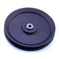 Pulley, 6" x 1" x 3/8", Steel Bore