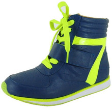 Qupid Pippa-08 Two Tone Lace Up Sneaker