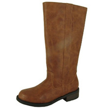 Qupid Relax-65 Embroidered Knee High Boot
