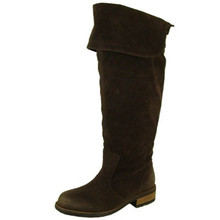 Qupid Relax-70 Round Toe Thigh High Boot