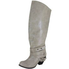 Qupid Priority-32 Strappy Knee High Boot